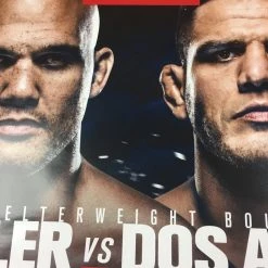 Sold Out Posters UFC Fight Night - 2017 Poster Lawler Vs Dos Anjos, Aldo Vs Lamas 2