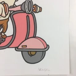 Untitled (Scooter) - 2008 Mike Budai Poster Art Print Art Prints