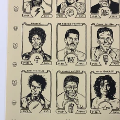 Dead Rock Stars - Fugscreens Studios Poster Art Print 17 Dead Rock Stars - Fugscreens Studios Poster Art Print