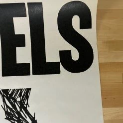 Sold Out Posters Gig Posters Bob Dylan - 1983 Promo Poster Original Vintage Infidels