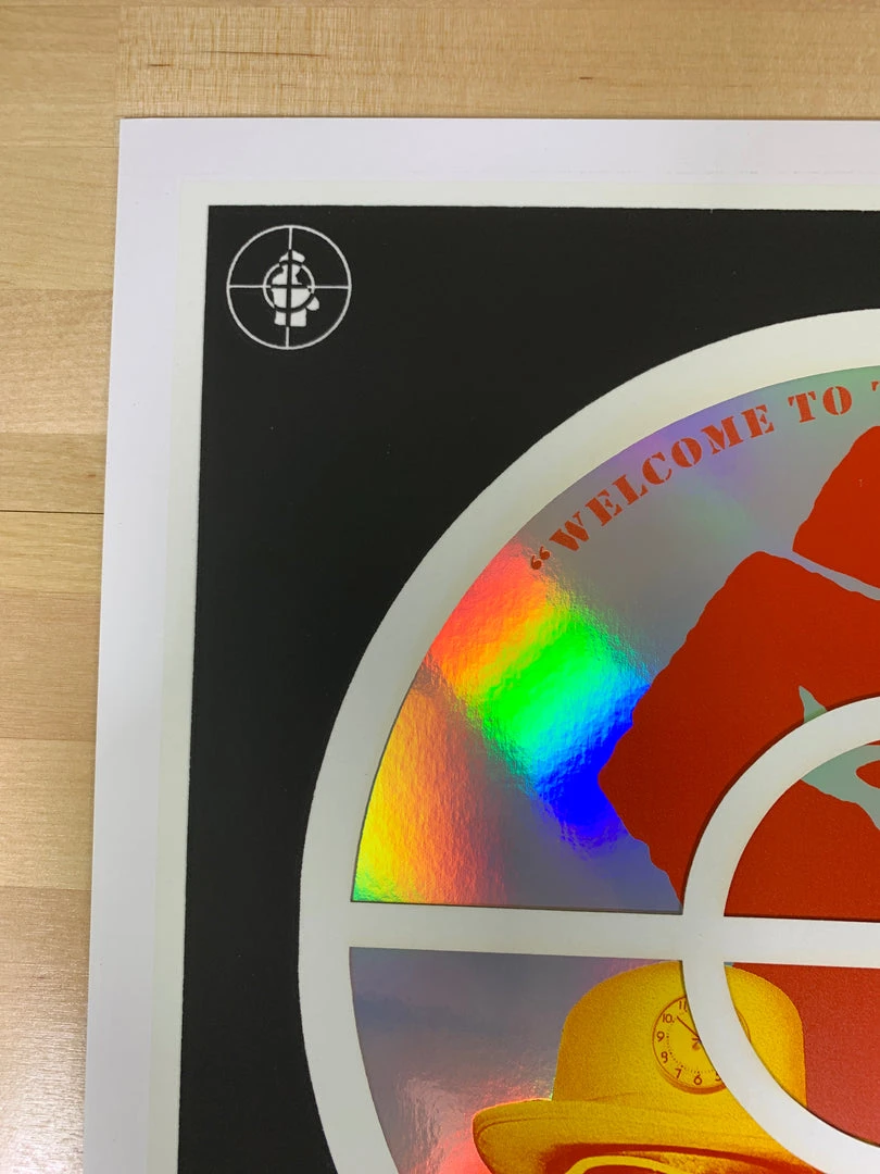 Colorado Public Enemy Variant - 2020 Emek Poster Foil With Date The Terrordome GID, CO 5 Colorado Public Enemy Variant - 2020 Emek Poster Foil With Date The Terrordome GID, CO