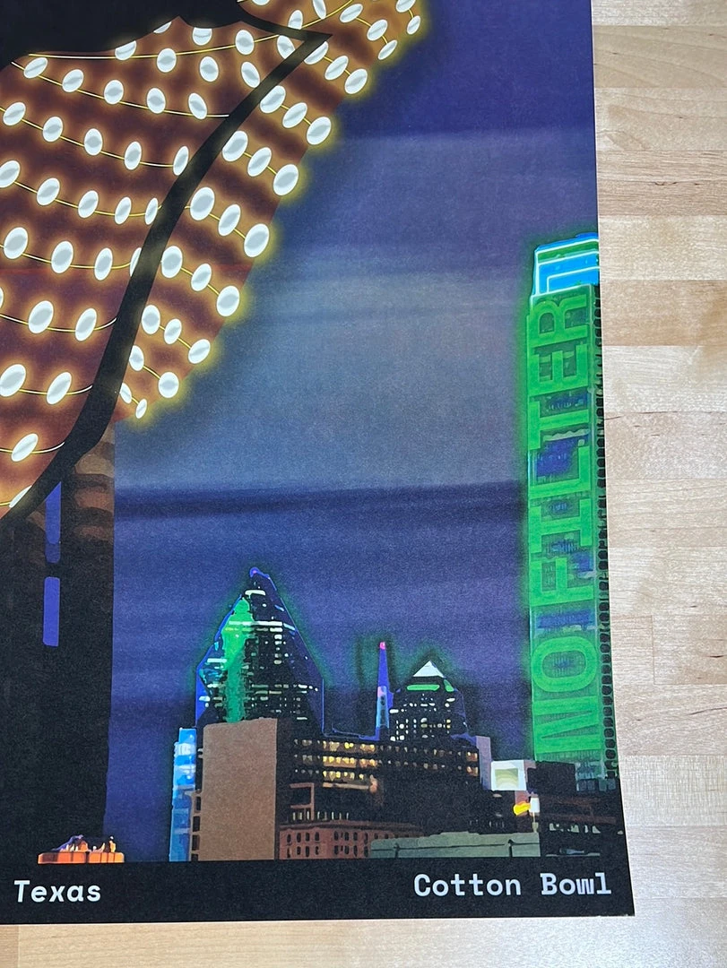 Sold Out Posters Gig Posters Rolling Stones - 2021 Poster No Filter Tour Dallas, TX 7 Sold Out Posters Gig Posters Rolling Stones - 2021 Poster No Filter Tour Dallas, TX