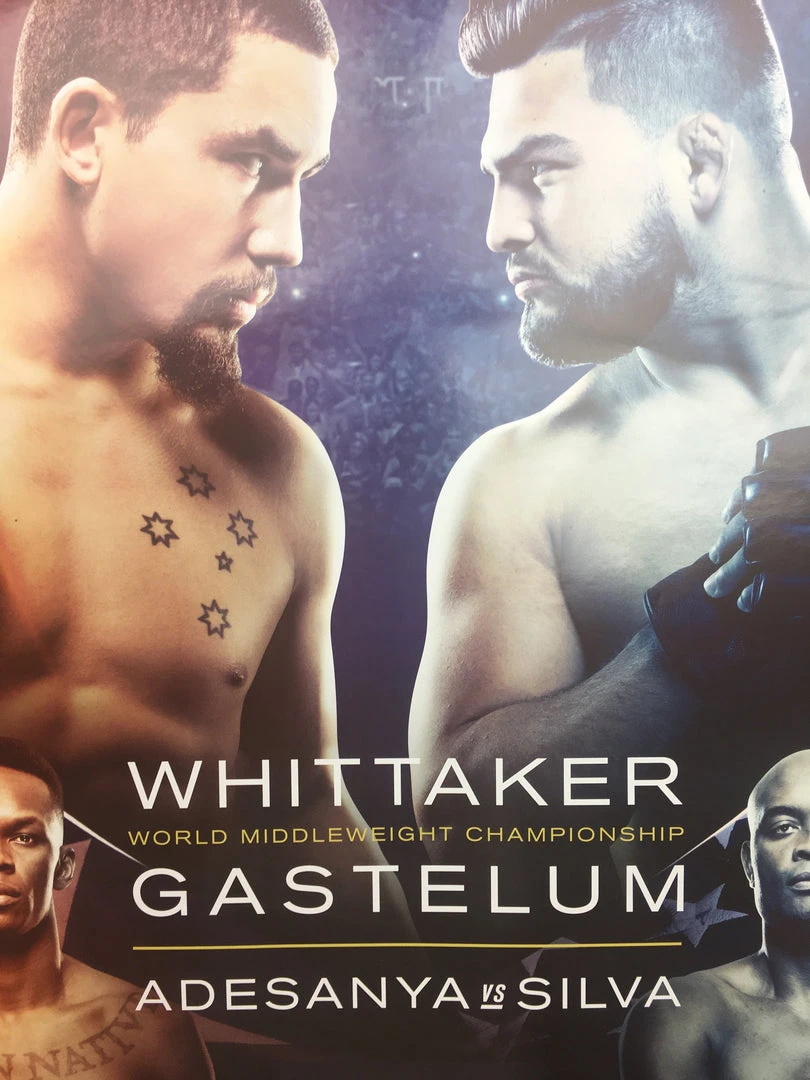 Sold Out Posters UFC 234 2019 Poster Whittaker Vs Gastelum & Adesanya Vs Silva 5 Sold Out Posters UFC 234 2019 Poster Whittaker Vs Gastelum & Adesanya Vs Silva