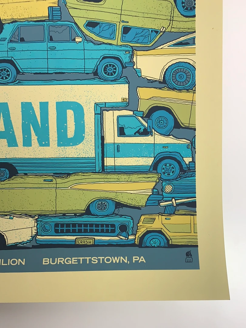 Gig Posters Dave Matthews Band - 2013 Methane Poster Burgettstown, PA 7 Gig Posters Dave Matthews Band - 2013 Methane Poster Burgettstown, PA