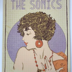 The Sonics - 2016 Fugscreens Studios Poster Brooklyn, NY Warsaw 9 The Sonics - 2016 Fugscreens Studios Poster Brooklyn, NY Warsaw