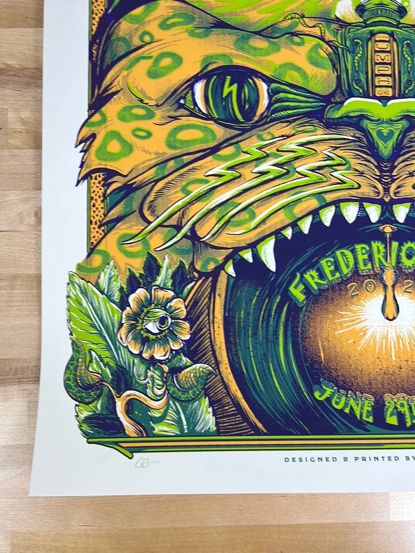 Half Hazzard Press Gig Posters Umphrey's McGee - 2021 Half Hazard Poster Frederick, MD 8 Half Hazzard Press Gig Posters Umphrey's McGee - 2021 Half Hazard Poster Frederick, MD