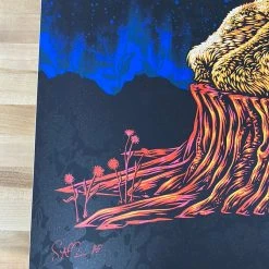 Colorado Norah Jones - 2019 Todd Slater Poster Red Rocks Morrison, CO AP