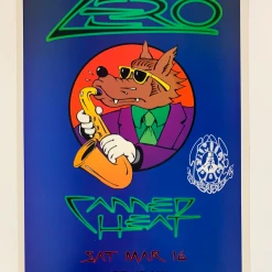 FD/ID 13 Zero - 1996 Stanley Mouse Poster Maritime Hall San Fran 1st