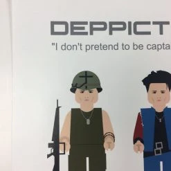 Deppictions - PlasticGod Poster Art Print Johnny