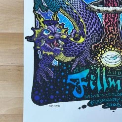 Keller Williams - 2008 Robert Marx Poster The Fillmore, Denver, CO