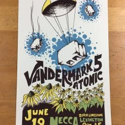 Vandermark 5 - 2004 Cricket Press Poster Lexington, KY Mecca Gig Posters 10 Vandermark 5 - 2004 Cricket Press Poster Lexington, KY Mecca Gig Posters
