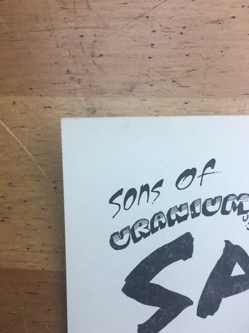 Uranium Savage - 1975 Kerry Awn Poster Austin, TX Soap Creek Saloon Gig Posters 6 Uranium Savage - 1975 Kerry Awn Poster Austin, TX Soap Creek Saloon Gig Posters
