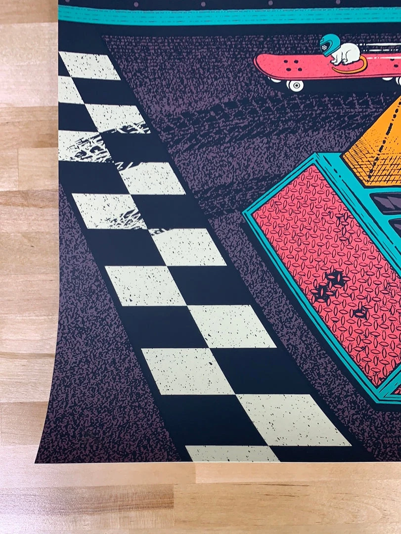 Billy Strings - 2021 Status Serigraph Poster Columbia, SC 4/1 8 Billy Strings - 2021 Status Serigraph Poster Columbia, SC 4/1