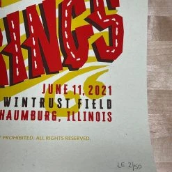 Gig Posters Billy Strings - 2021 Furturtle Show Prints Poster Schaumburg, IL 6/11