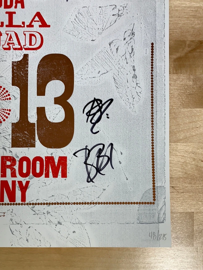 Mohawk Press Gig Posters Umphrey's McGee - 2013 Poster Buffalo, NY Band Signed 48/215 7 Mohawk Press Gig Posters Umphrey's McGee - 2013 Poster Buffalo, NY Band Signed 48/215