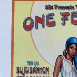 Sold Out Posters MHP 126 One Festival - 2001 Poster Maritime Hall San Fran 1st Gig Posters