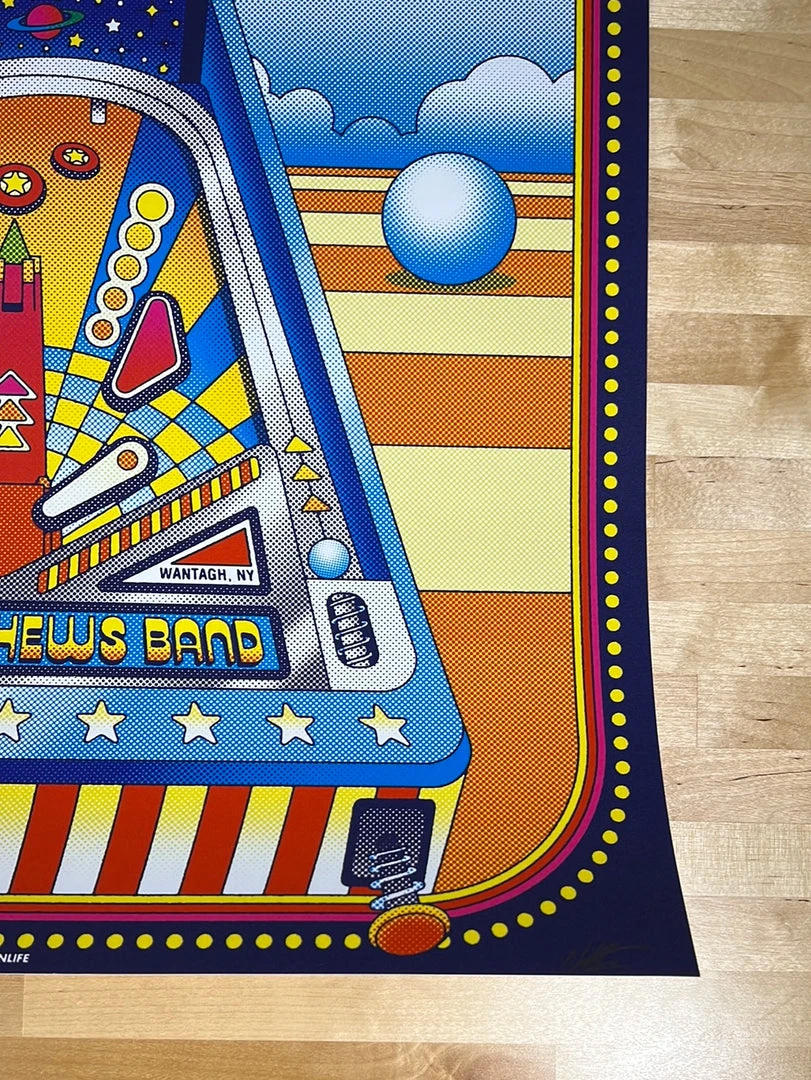 Dave Matthews Band - 2021 Nate Gonzalez Poster Wantagh, NY S/N Gig Posters 7 Dave Matthews Band - 2021 Nate Gonzalez Poster Wantagh, NY S/N Gig Posters