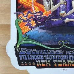 Yonder Mountain String Band - 2006 Robert Marx Poster The Fillmore Denver, CO 12/29-31 13 Yonder Mountain String Band - 2006 Robert Marx Poster The Fillmore Denver, CO 12/29-31