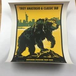 Trey Anastasio Band - 2008 Methane Studios Poster New York City, NY Roseland Bal Gig Posters