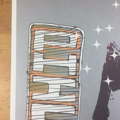 Gig Posters Phish - 2000 Jager Kemp Poster Las Vegas, NV Thomas And Mack Center