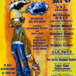 Sold Out Posters Gig Posters MHP 32 Maritime Hall - 1997 Poster July String Cheese Incident San Fran 1st