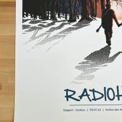 Radiohead - 2012 Joshua Budich Poster St. Triphon, Switzerland 2nd Gig Posters 13 Radiohead - 2012 Joshua Budich Poster St. Triphon, Switzerland 2nd Gig Posters