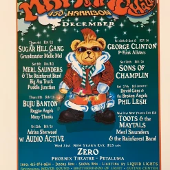 Kathie Hughston Gig Posters MHP 41 George Clinton - 1997 Poster Maritime Hall San Fran 1st