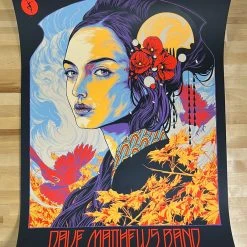 Dave Matthews Band - 2021 Ken Taylor Poster Chicago, IL