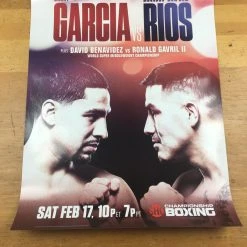 Sold Out Posters Boxing - 2018 Poster Garcia Vs Rios Benavidez Vs Gavril II 11 Sold Out Posters Boxing - 2018 Poster Garcia Vs Rios Benavidez Vs Gavril II