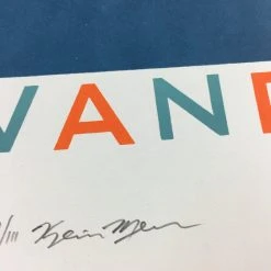 Vandermark 5 - 2004 Kevin Mercer Poster Philadelphia, PA The North Star