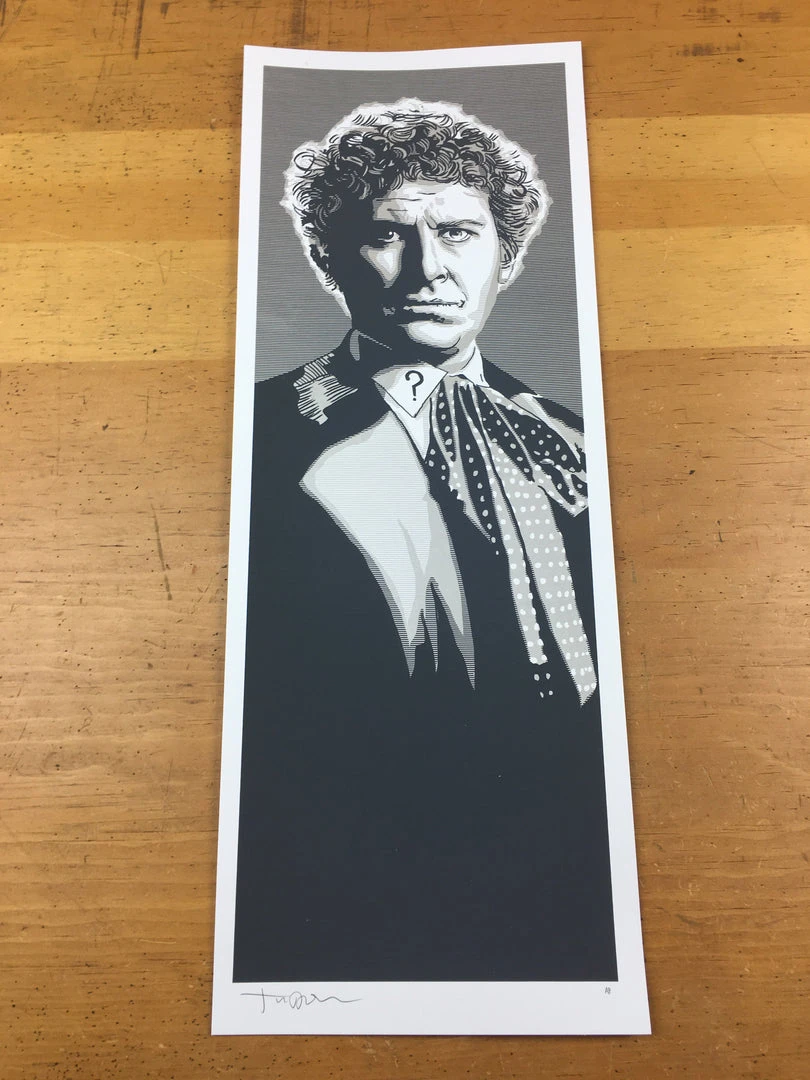 Doctor Who Colin Baker - Tim Doyle Poster Art Print Dr. Art Prints 5 Doctor Who Colin Baker - Tim Doyle Poster Art Print Dr. Art Prints