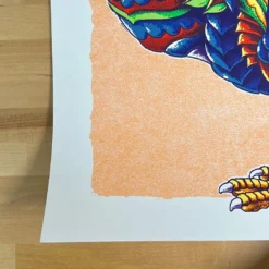 Gig Posters Dodo - 2021 BioWorkz Poster Dave Matthews Band Blue