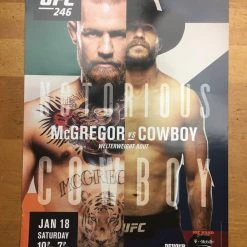 Sold Out Posters UFC 256 - 2020 Poster McGregor Vs Cowboy 6 Sold Out Posters UFC 256 - 2020 Poster McGregor Vs Cowboy