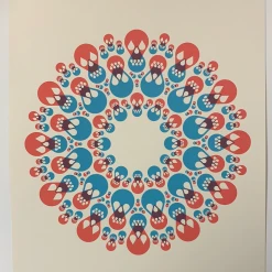 Art Prints Teardrops - 2016 Sean Mort Poster BONES Art Print