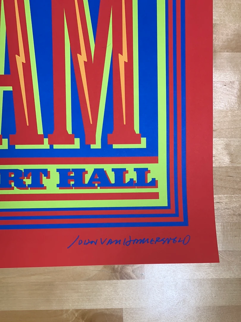 Eric Clapton Cream - 2005 John Van Hamersveld Poster London AE 19x27.5 7 Eric Clapton Cream - 2005 John Van Hamersveld Poster London AE 19x27.5