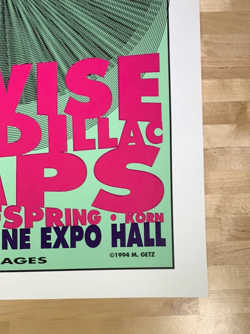 Pennywise - 1994 Matt Getz Poster Los Angeles, CA Shrine 1st Ed 7 Pennywise - 1994 Matt Getz Poster Los Angeles, CA Shrine 1st Ed