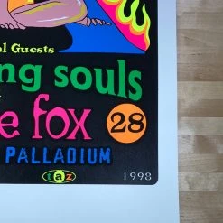 TAZ X - 1998 T.A.Z. Poster Hollywood, CA Palladium 1st Ed Gig Posters 12 TAZ X - 1998 T.A.Z. Poster Hollywood, CA Palladium 1st Ed Gig Posters