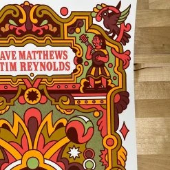 Gig Posters Dave Matthews Band - 2022 Bene Rohlmann Poster Cancun N2