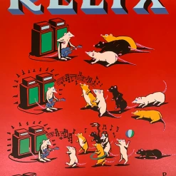 Pied Piper - 2020 Jim Pollock Poster Relix Red Edition Gig Posters