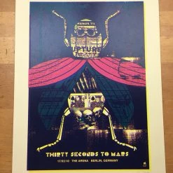 Gig Posters Thirty Seconds To Mars - 2010 Methane Studios Poster Berlin, Germany The Arena 11 Gig Posters Thirty Seconds To Mars - 2010 Methane Studios Poster Berlin, Germany The Arena