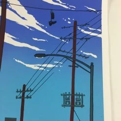 Art Prints Louis Gara Meets His End In A 1973 Volkswagen Bus - 2011 Tim Doyle Poster Art Pr