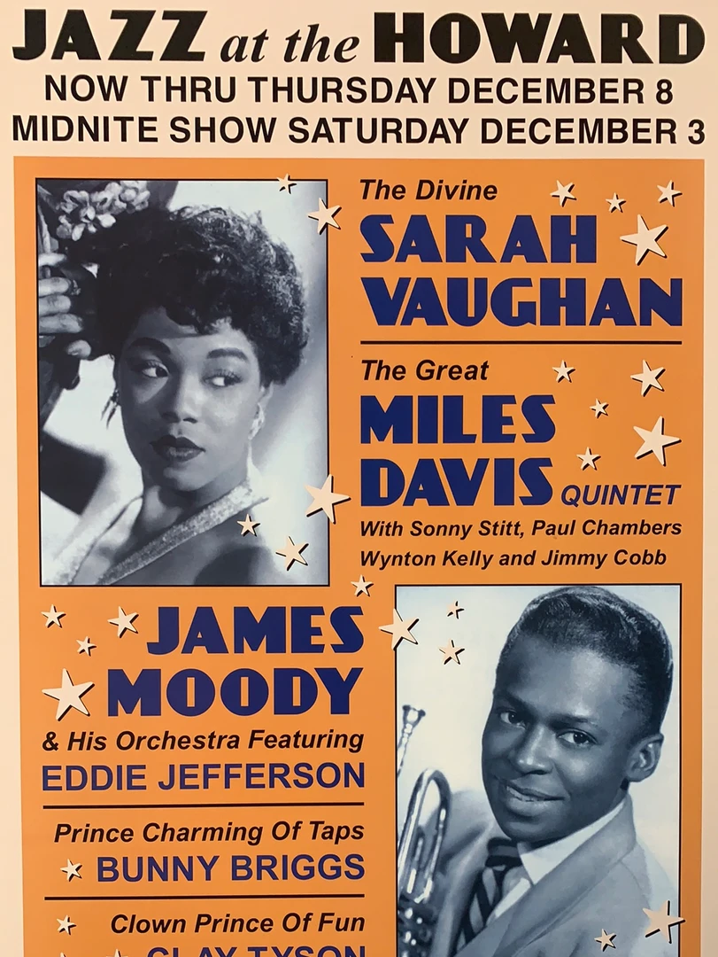 Miles Davis - 1960 Dennis Loren Repro Poster Washington DC 3 Miles Davis - 1960 Dennis Loren Repro Poster Washington DC