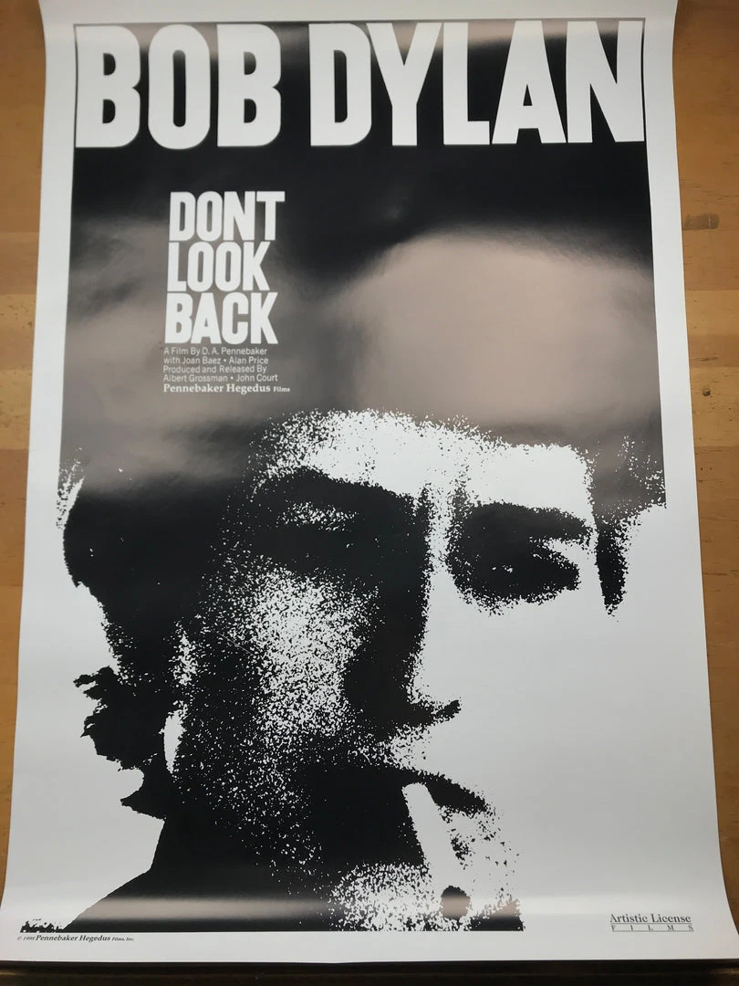 Sold Out Posters Gig Posters Don't Look Back - 2019 Bob Dylan Poster Film Movie Print 4 Sold Out Posters Gig Posters Don't Look Back - 2019 Bob Dylan Poster Film Movie Print