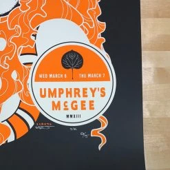 Umphrey's McGee - 2013 Scrojo Poster Belly Up Aspen, CO 12 Umphrey's McGee - 2013 Scrojo Poster Belly Up Aspen, CO