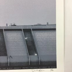 Black Mountain - 2010 Dan MacAdam Of Crosshair Poster Chicago, IL Metro