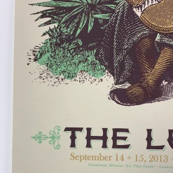 The Lumineers - 2013 Nate Duval Poster Morrison, CO Red Rocks