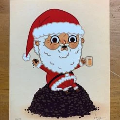 Coal For Everyone - 2013 Mike Mitchell Poster Santa Claus Art Prints 5 Coal For Everyone - 2013 Mike Mitchell Poster Santa Claus Art Prints