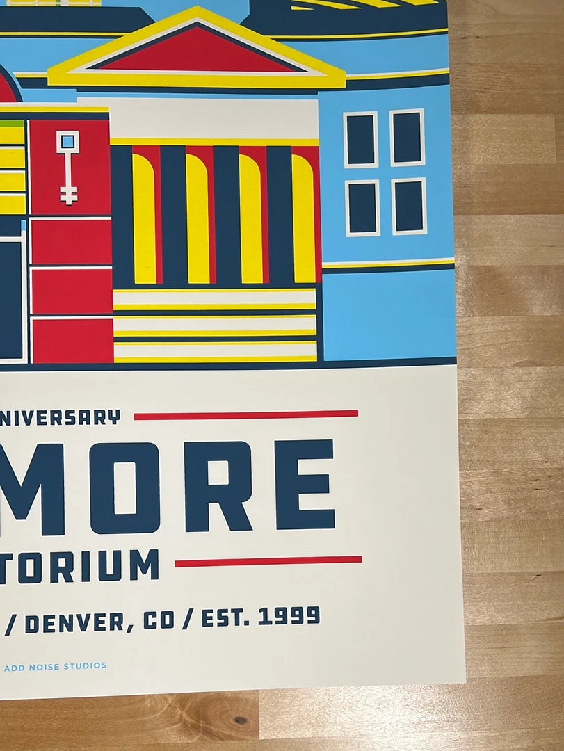 The Fillmore - 2021 Mike Tallman Poster Denver, CO 20th Anniversary Colorado 7 The Fillmore - 2021 Mike Tallman Poster Denver, CO 20th Anniversary Colorado