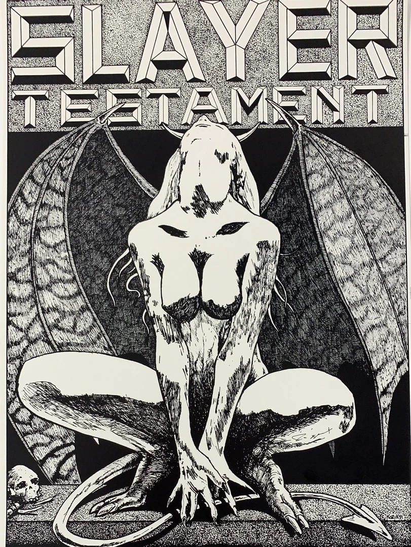 Gig Posters Slayer - 1991 Frank Kozik Poster Houston, TX The Unicorn 3 Gig Posters Slayer - 1991 Frank Kozik Poster Houston, TX The Unicorn