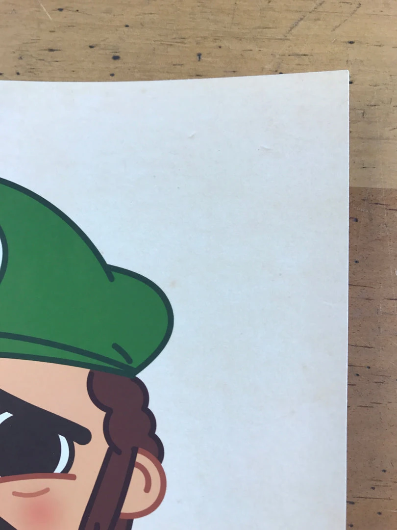 First Loser - 2016 Mike Mitchell Poster Luigi, Mario Brothers Art Prints 7 First Loser - 2016 Mike Mitchell Poster Luigi, Mario Brothers Art Prints